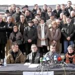 Tardà participó en el acto junto a ex dirigentes de Batasuna y diputados de Amaiur