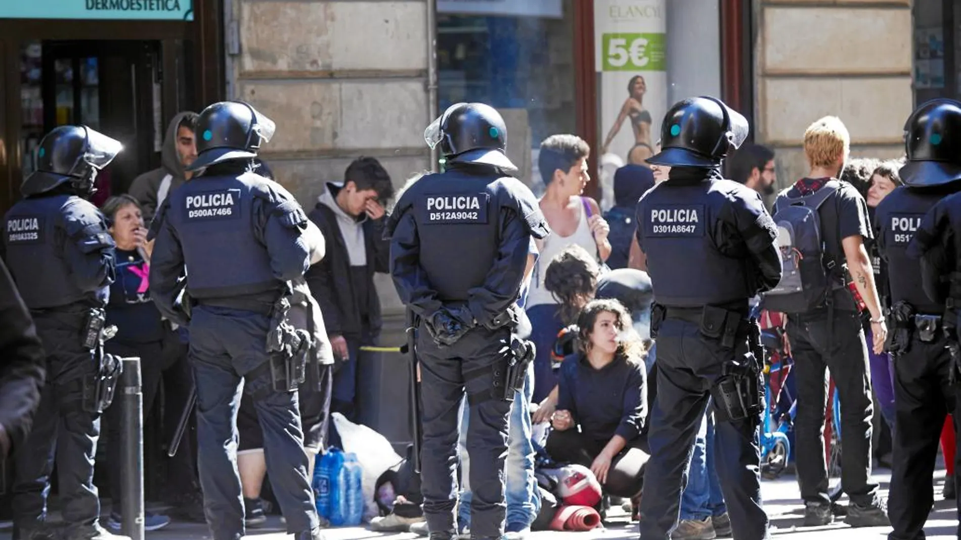 Un total de 4.283 Mossos sufrieron un accidente laboral el año pasado