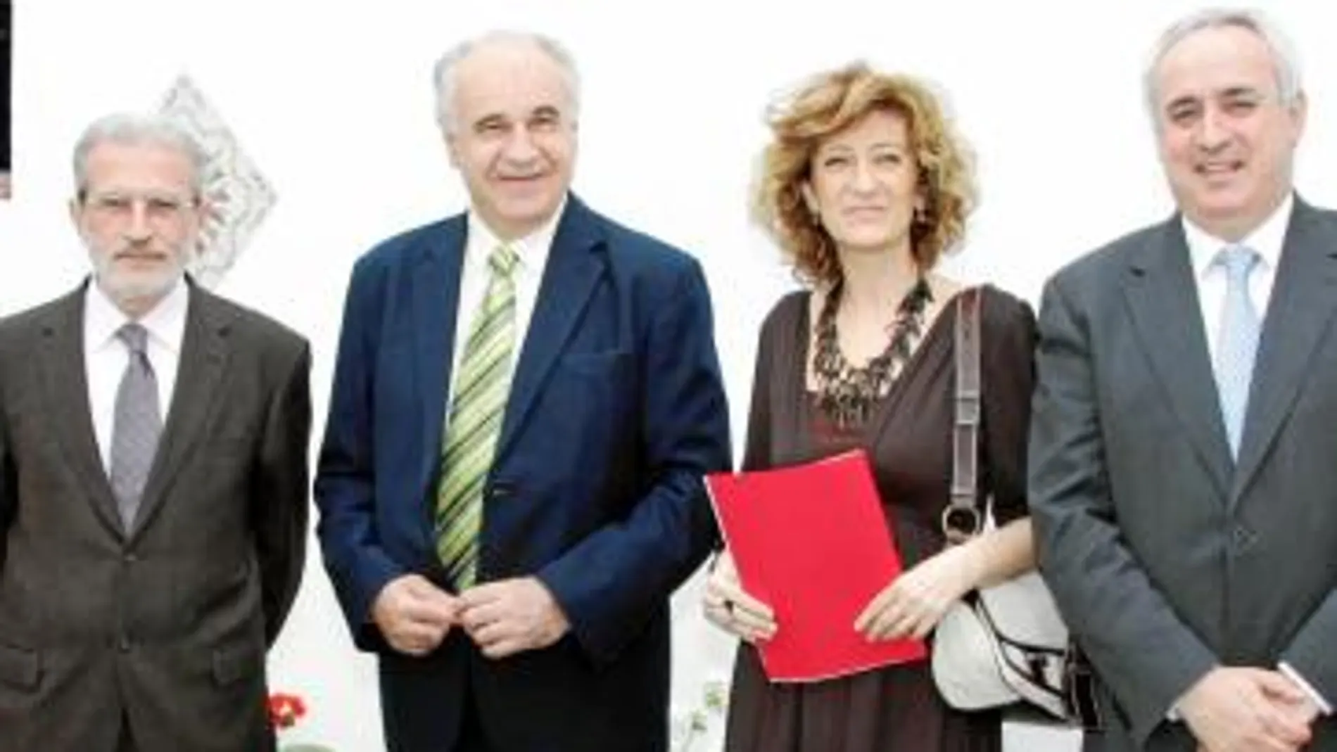 Rafel Blasco, Esteban Morcillo, Silvia Barona y Álex Catalá
