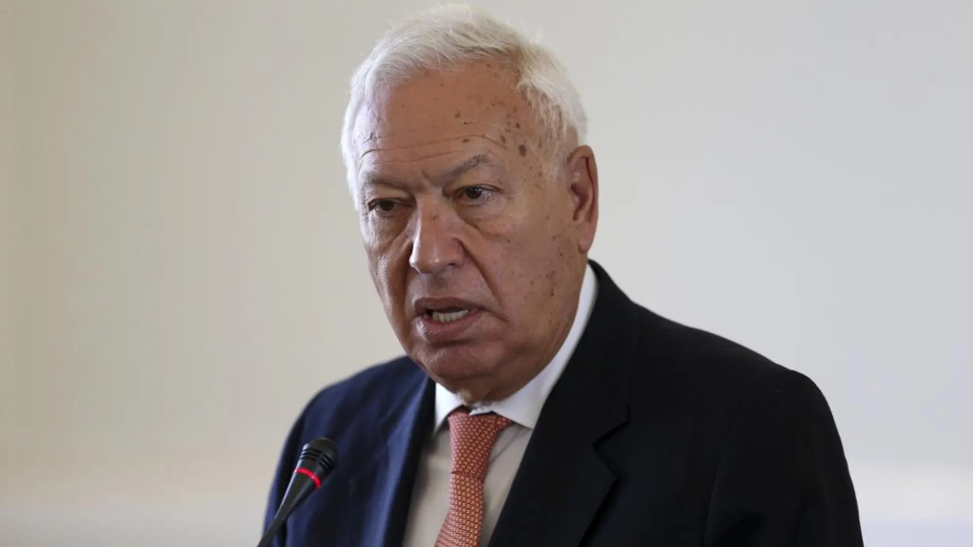 El ministro de Asuntos Exteriores, José Manuel García-Margallo