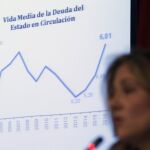 La secretaria de Estado del Tesoro, Emma Navarro explica la estrategia del Tesoro para 2017