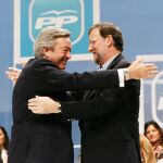 Luis de Grandes y Mariano Rajoy. Foto: Efe