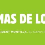 Los socialistas quieren significar con esta valla que Artur Mas no representa el cambio porque él es «el pasado».