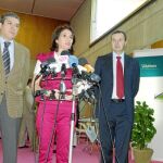 La titular de Economía, Inmaculada García, en la inaguración del Sicarm