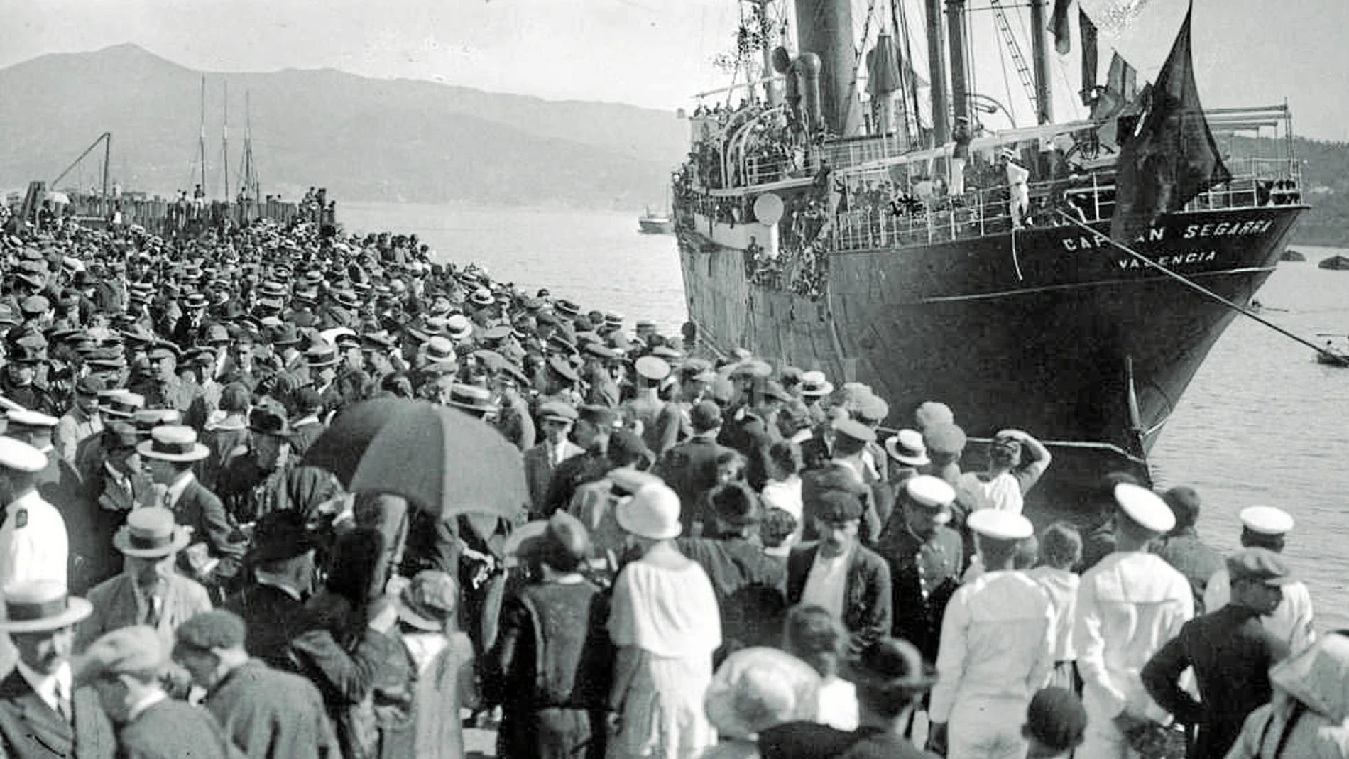 El barco Capitán Segarra fue un bote lleno de inmigrantes que arribó a las costas argentinas en el siglo XX