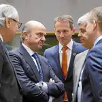  De Guindos defiende un final pausado del manguerazo del BCE