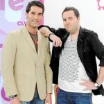 Pérez, a la dcha., y Texeira, apostarán por el humor en su presentación