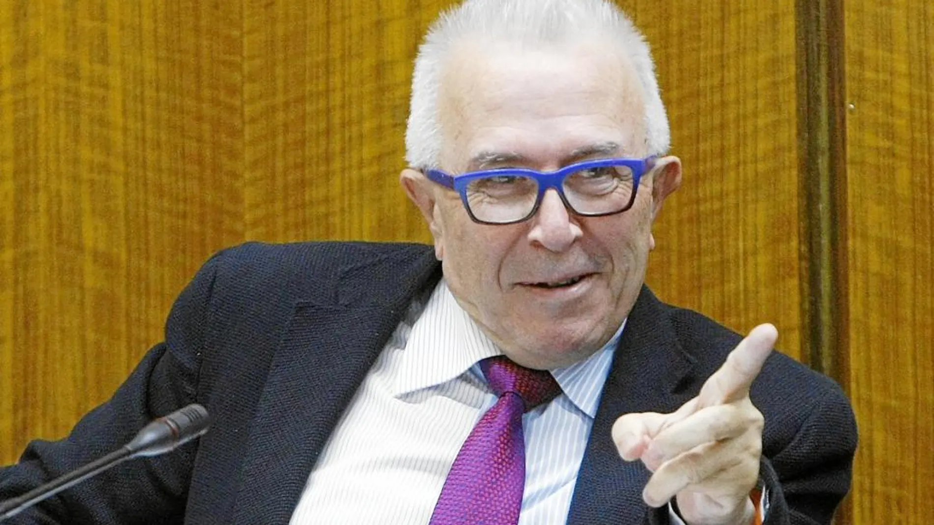 El consejero de Empleo, José Sánchez Maldonado