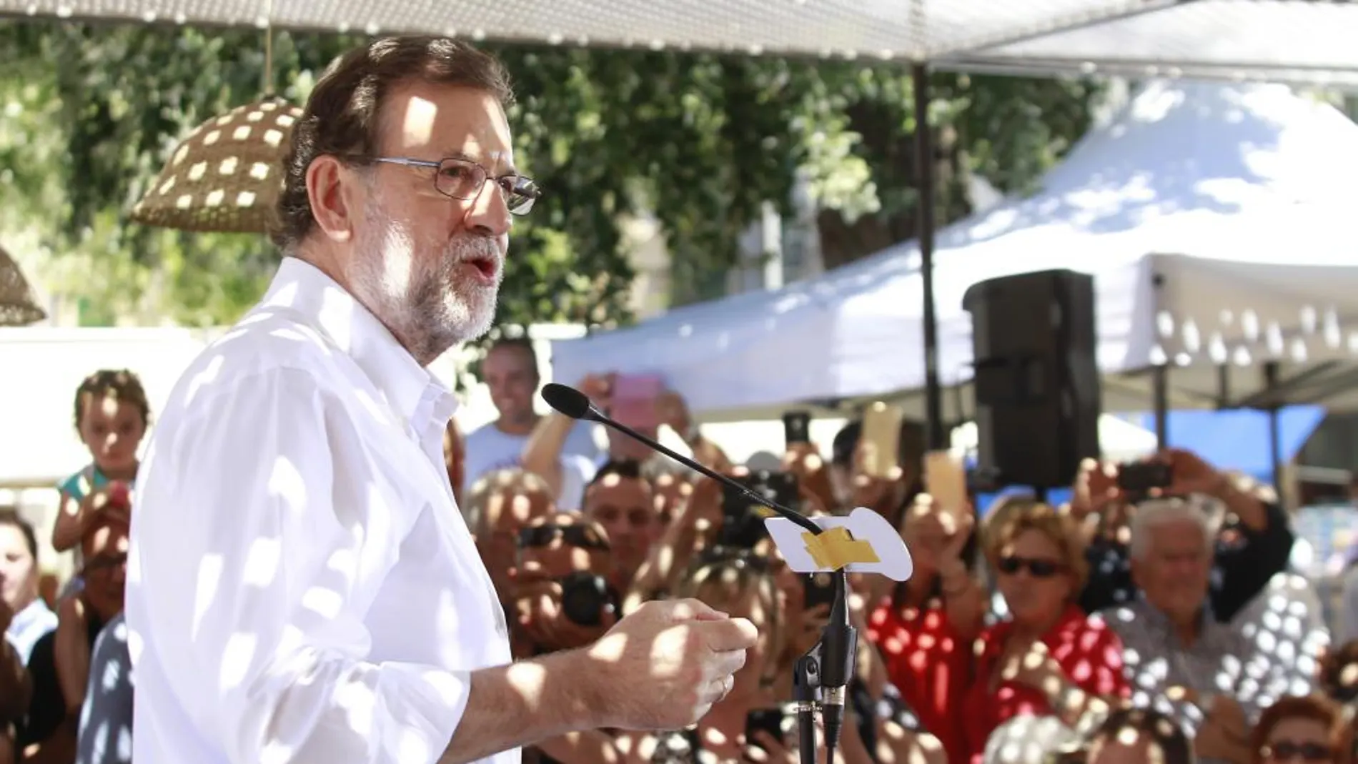 El presidente del Gobierno en funciones, Mariano Rajoy