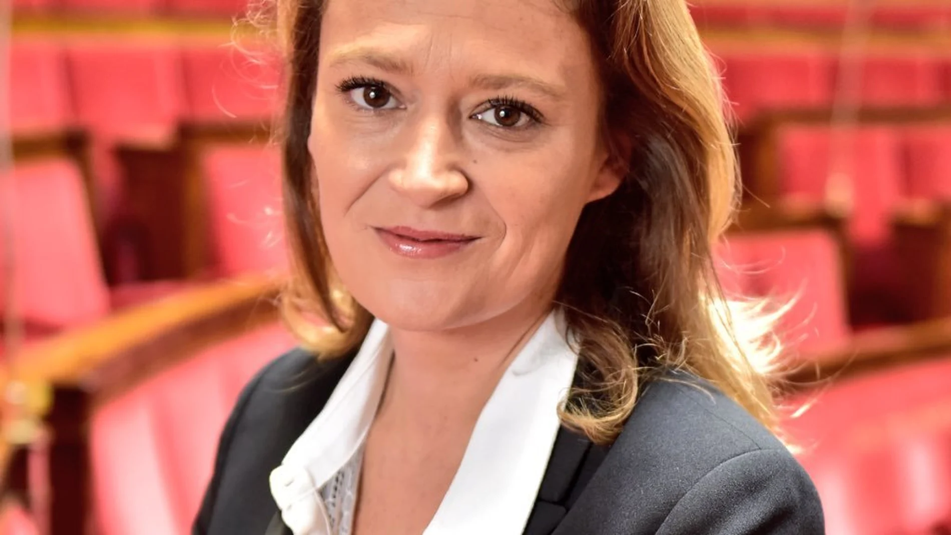 Olivia Gregoire, portavoz del partido conservador República en Marcha
