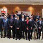 Foto de familia de los consejeros durante un consejo Interterritorial