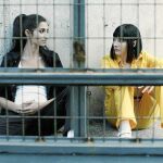 De izda. a dcha., Alba Flores y Najwa Nimri