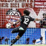 Marcelo marcó el gol del empate antes del descanso con un tiro desde fuera del área