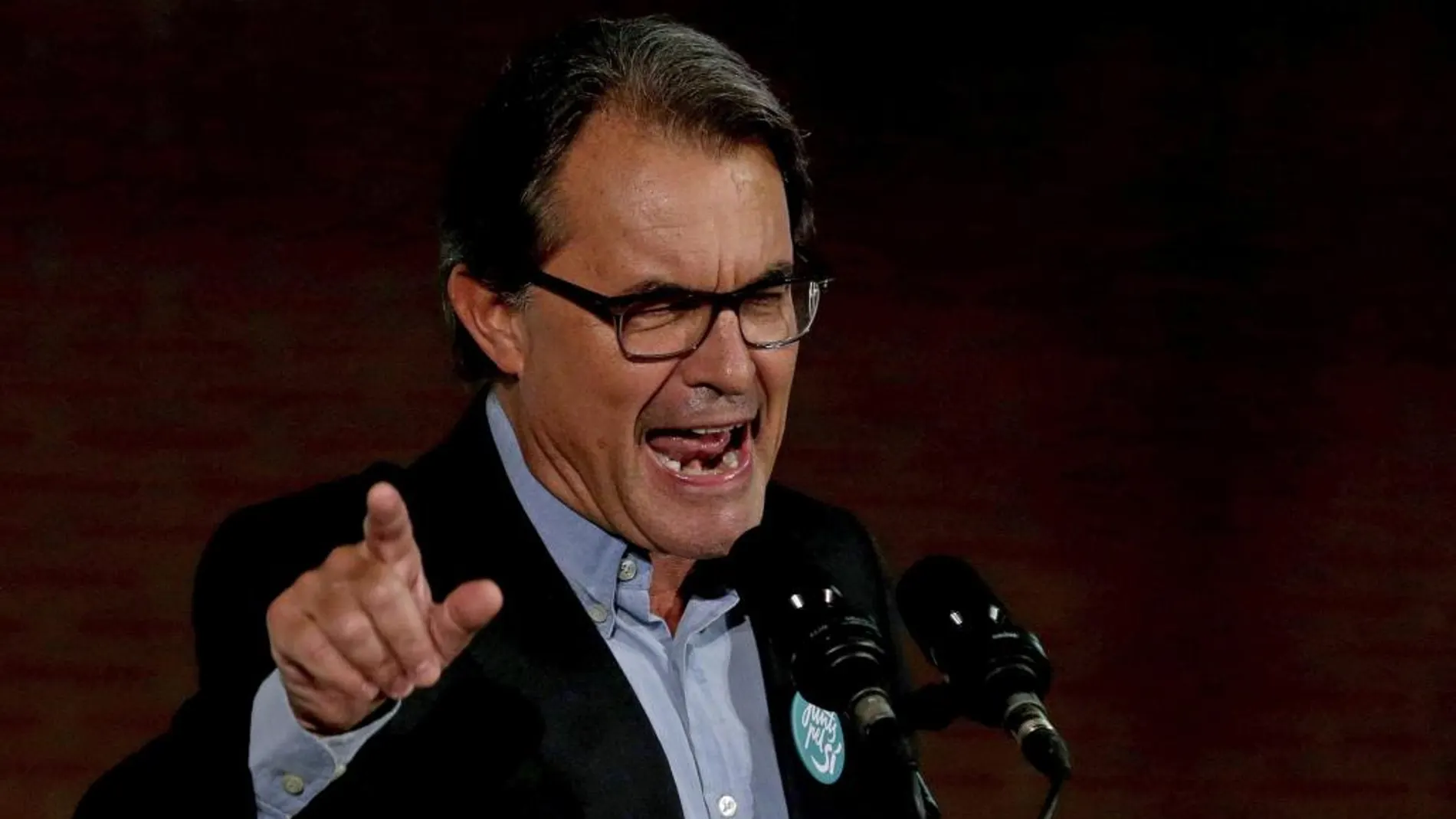 El candidato de Junts pel Sí, Artur Mas