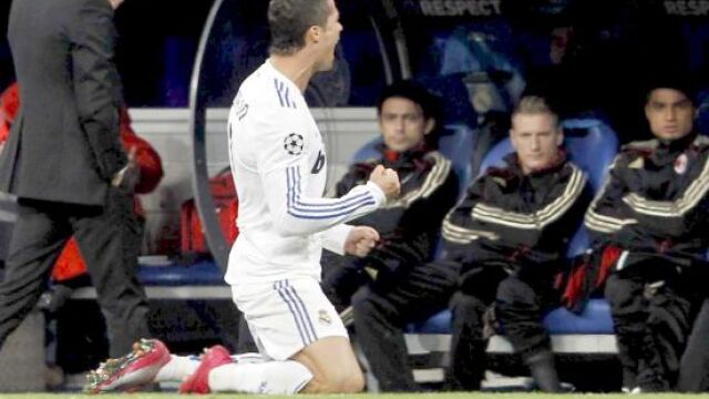 Cristiano Ronaldo celebra su gol