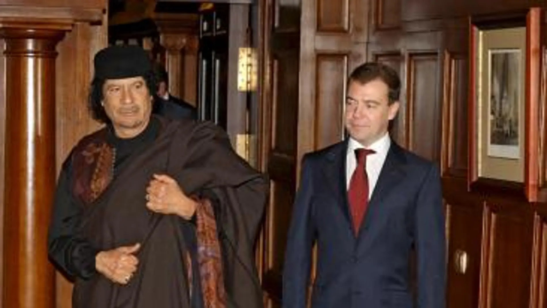 Muamar el Gadafi, en un una imagen de archivo de marzo
