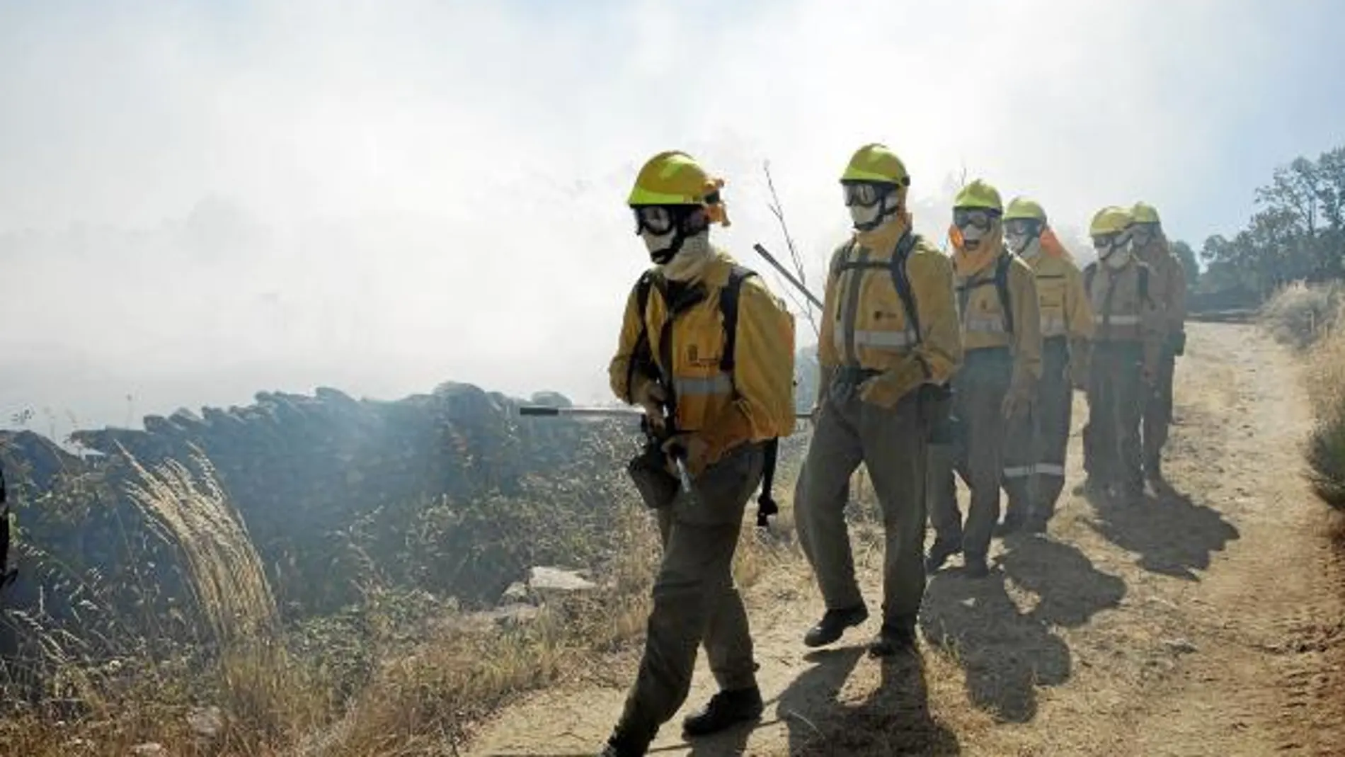 Operativo que logró extinguir el incendio que arrasó 1.050 hectáreas de Villarino de los Aires