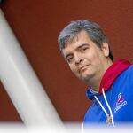 Alejandro José León Mendoza, ayer, en la sede de Misiones Salesianas