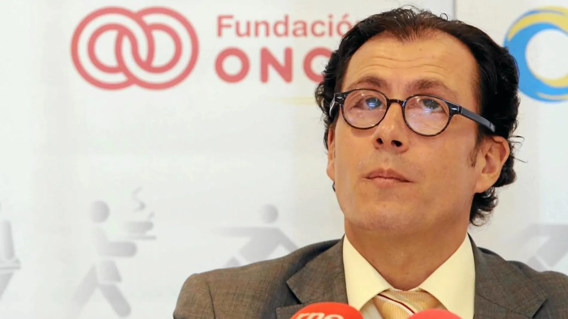 El delegado territorial de la ONCE en Castilla y León, Ismael Pérez, presenta el Balance de esta organización en 2014