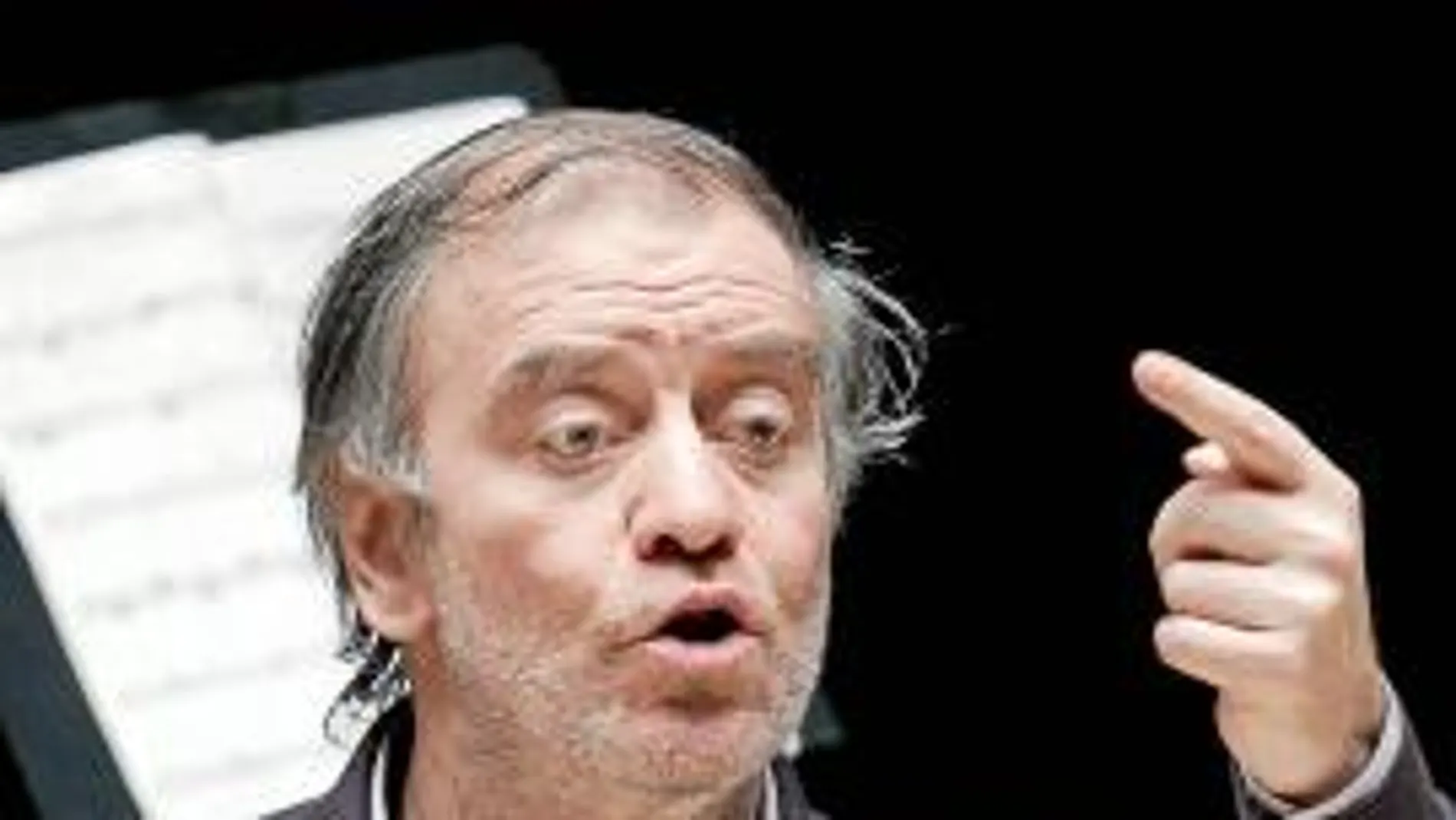 Gergiev, durante el ensayo