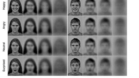 ¿A qué distancia puede un bebé identificar a una persona?