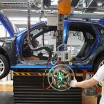 Una fábrica de Audi el pasado mes de marzo / Reuters