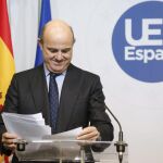 El ministro español de Economía y Competitividad, Luis de Guindos.
