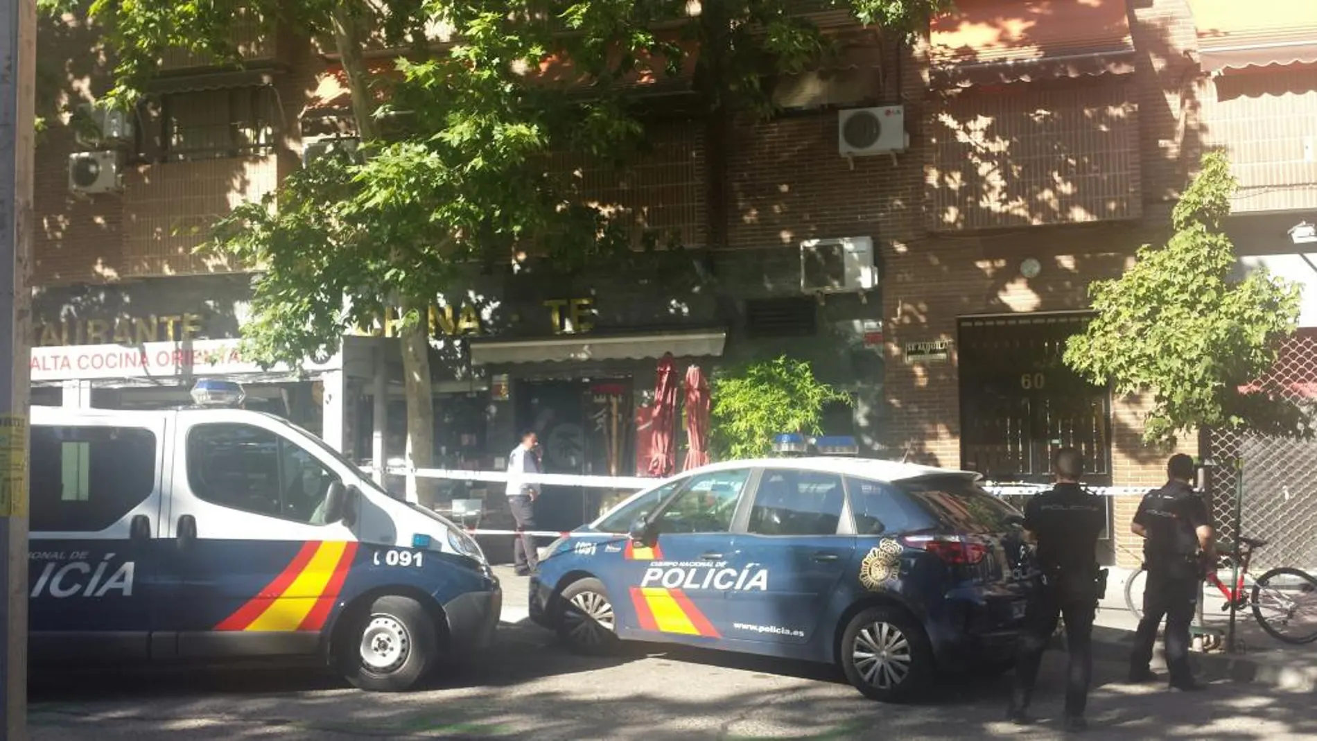 Acuchilla a su compañero en la cocina de un chino