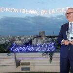 José María Lafuente recibe el Premio Montblanc de la Cultura 2018 por su Espectacular Archivo Lafuente
