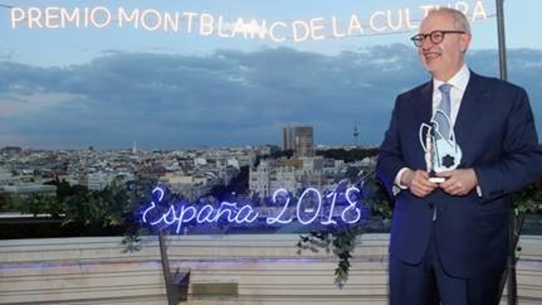 José María Lafuente recibe el Premio Montblanc de la Cultura 2018 por su Espectacular Archivo Lafuente