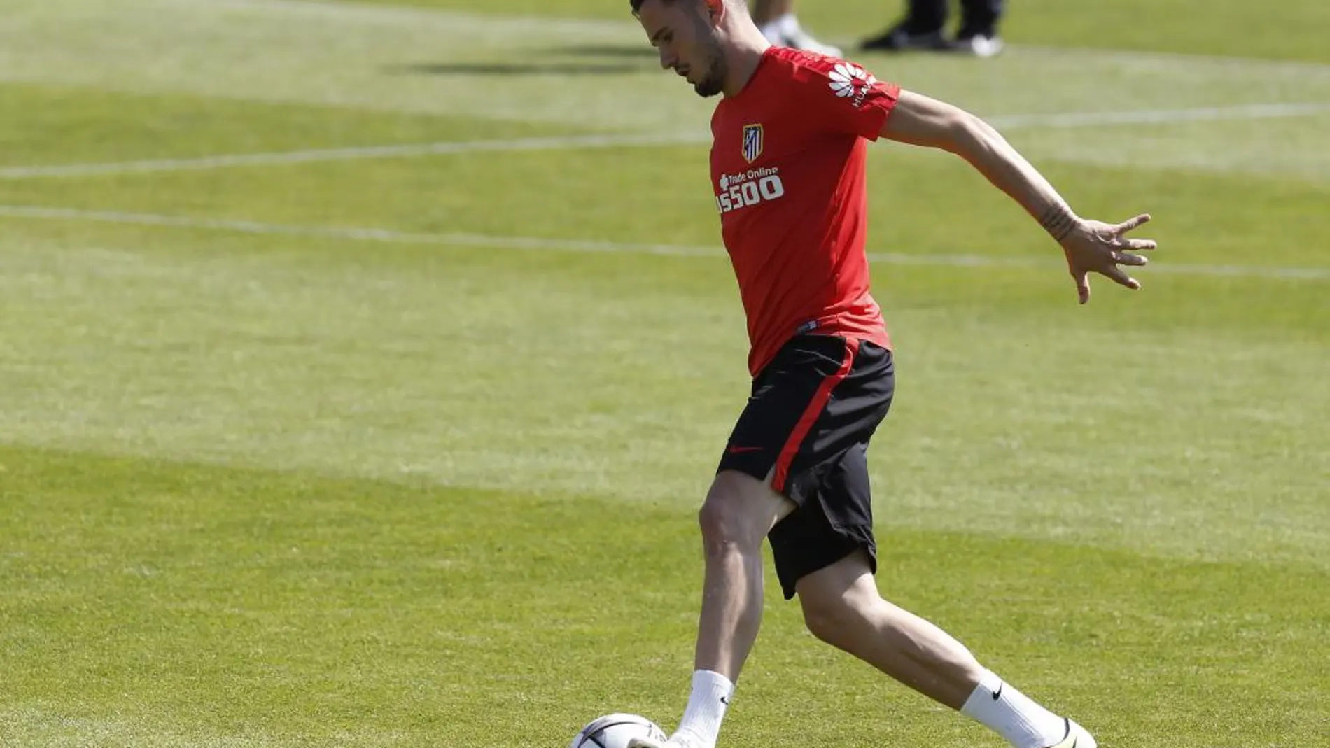 El centrocampista del Atlético de Madrid Saúl Ñíguez.