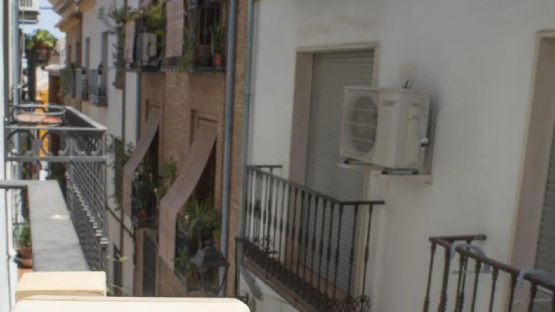 Un termómetro en un calle de Jaén