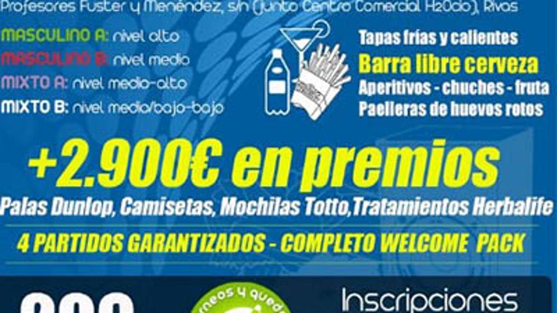 Cartel de la cuarta prueba