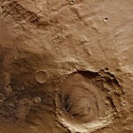 La cuenca Schiaparelli de Marte