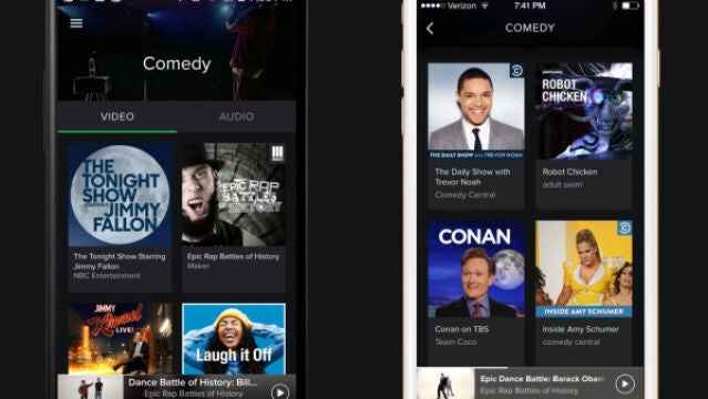El vídeo llega a las apps de Spotify