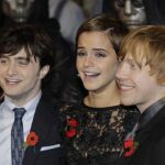 Los protagonistas de la película en el estreno en Londres