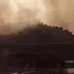  Mas de 600 desalojados por un incendio en varios pueblos de la Alpujarra