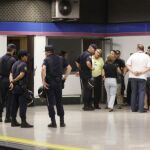 Cuatro trabajadores del Metro, agredidos por los piquetes