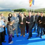 El consejero Silván, en la puesta en servicio de un tramo de carretera en la provincia de León