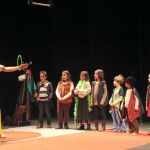 Una de las últimas actuaciones de teatro infantil en el Teatro Juan Bravo de Segovia
