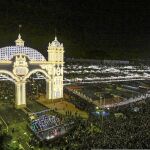 La Feria de Abril arranca con su tradicional alumbrado
