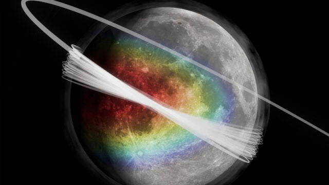 Nubosidad variable en la Luna