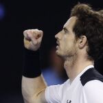 Andy Murray celebra el triunfo