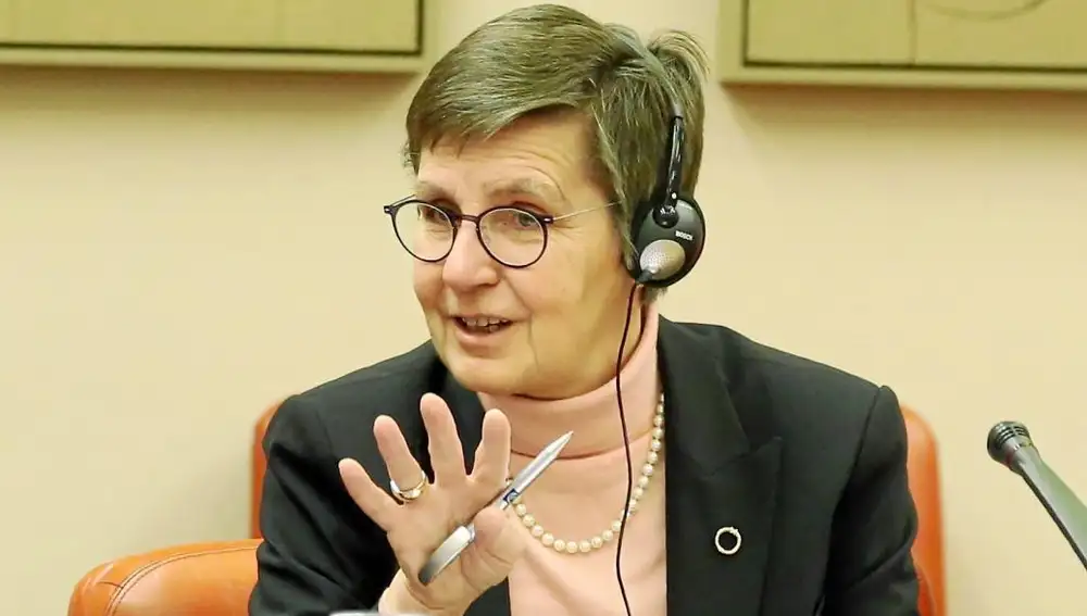 Elke Köning, directora de la JUR, en su comparecencia en comisión del Congreso de los Diputados