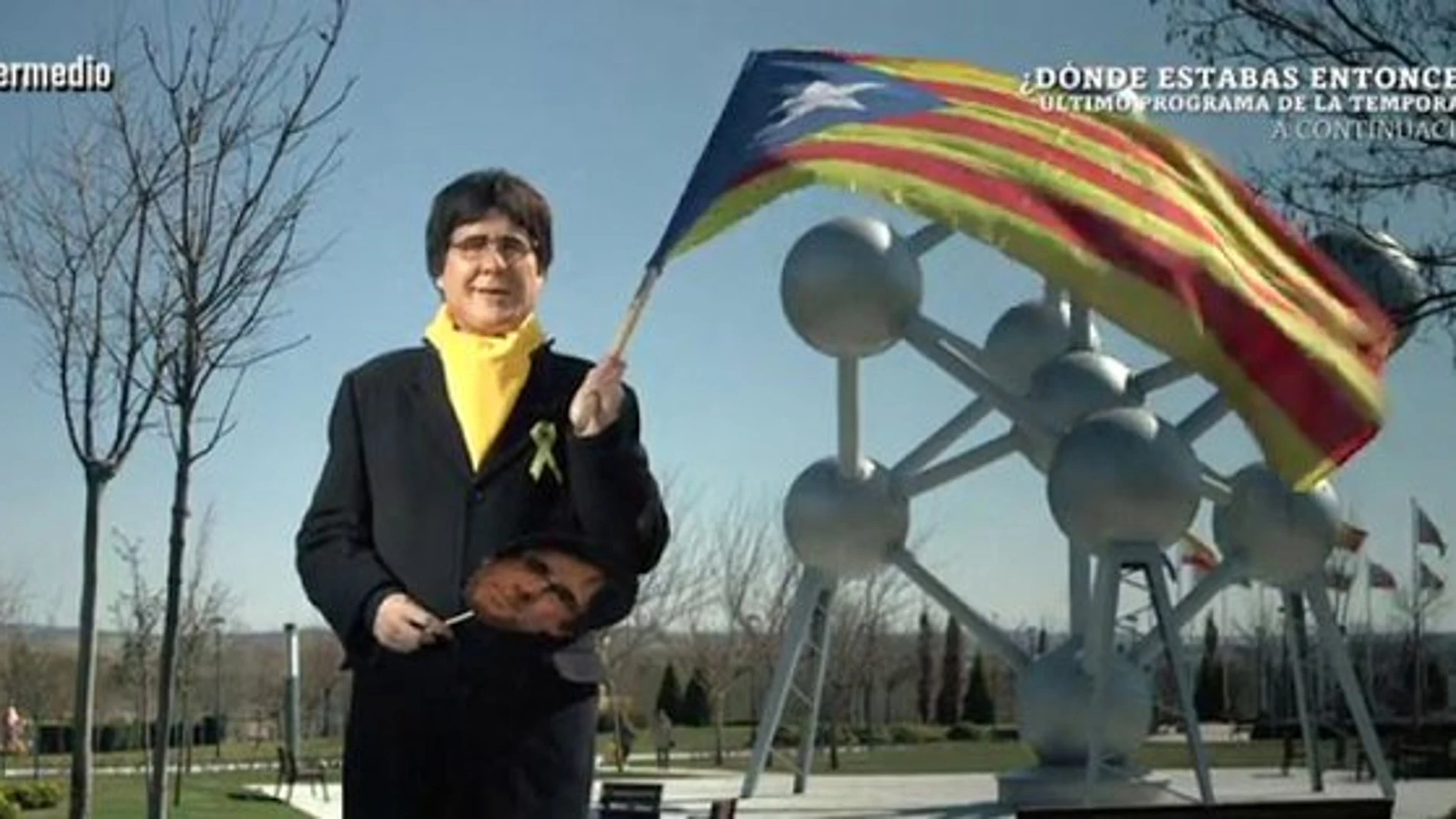 El Puigdemont de Joaquín Reyes: “A los españolistas chorras no les gusta las soluciones que propongo”