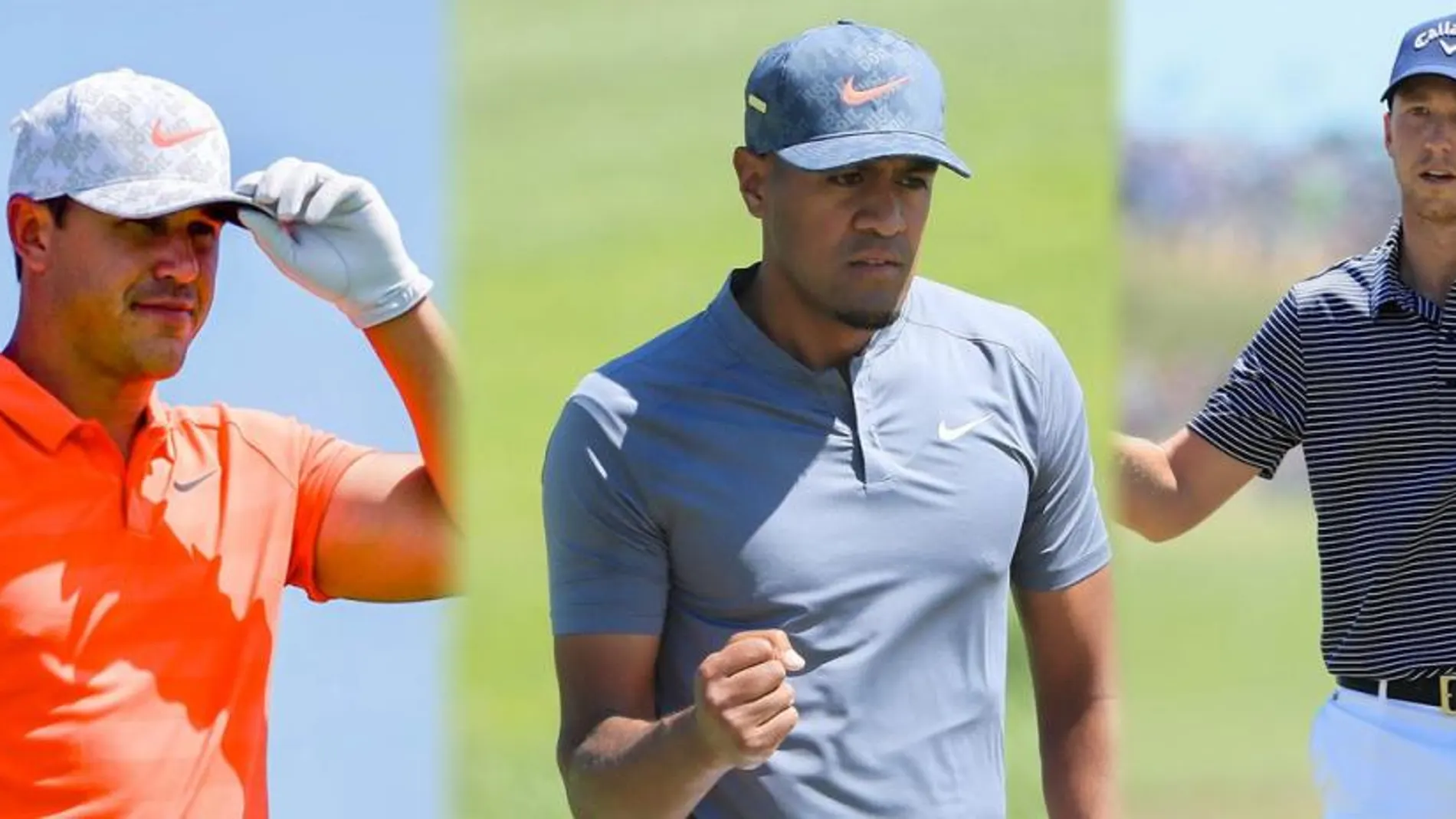 Tres de los líderes del torneo