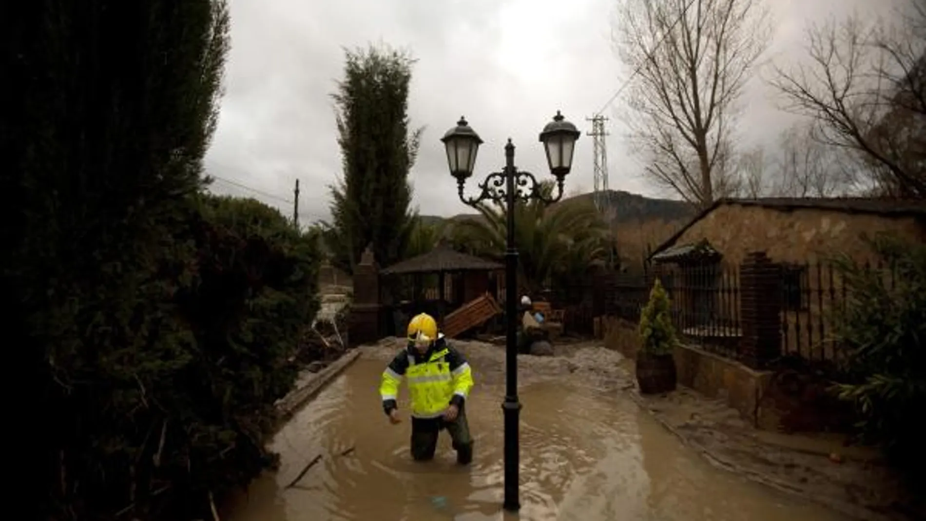 Inundaciones en Ronda, en diciembre de 2009