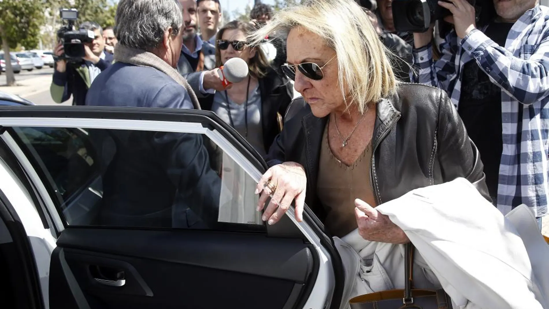 García Fuster a su salida de la declaración en la Ciudad de la Justicia