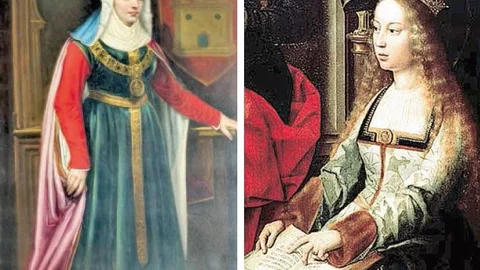 Berenguela de Castilla (a la izq.) e Isabel I (der.), dejaron huella