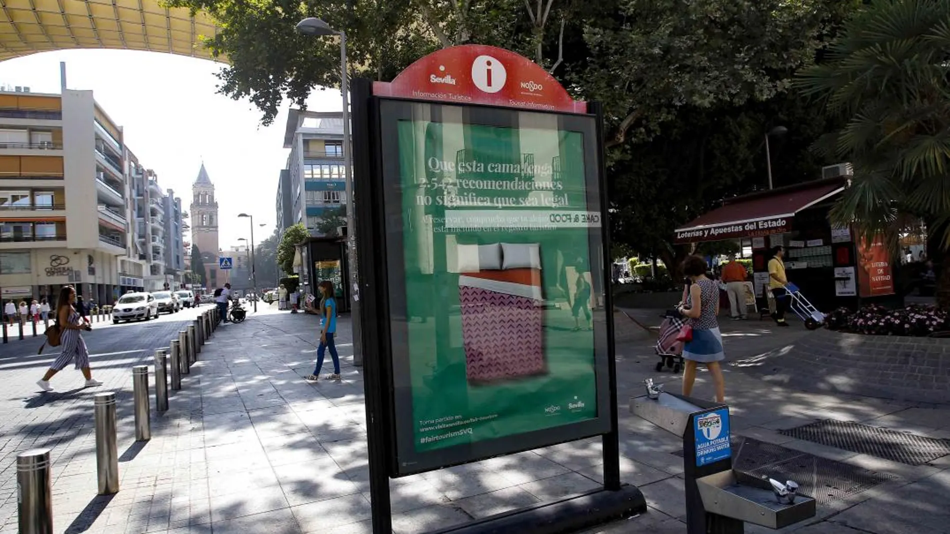 Una de las acciones del Ayuntamiento de Sevilla para luchar contra las viviendas turísticas ilegales